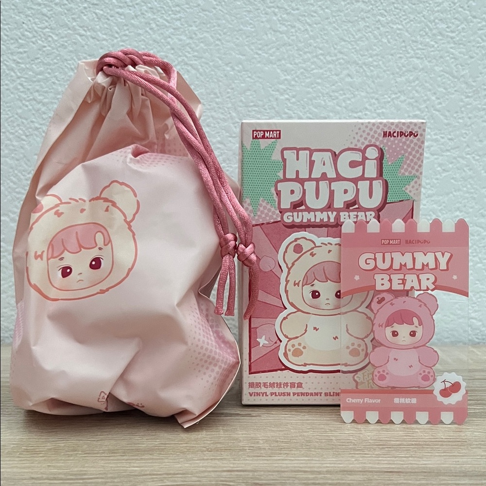 Haci Pupu Gummy Bear Doll - Pink